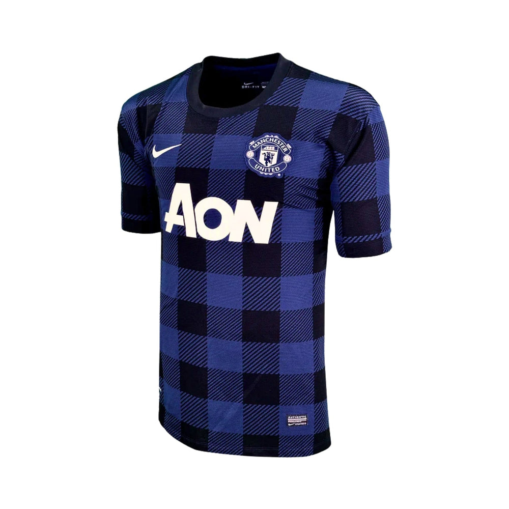 Manchester United Troisième 13/14 - Bleu Marine et Noir