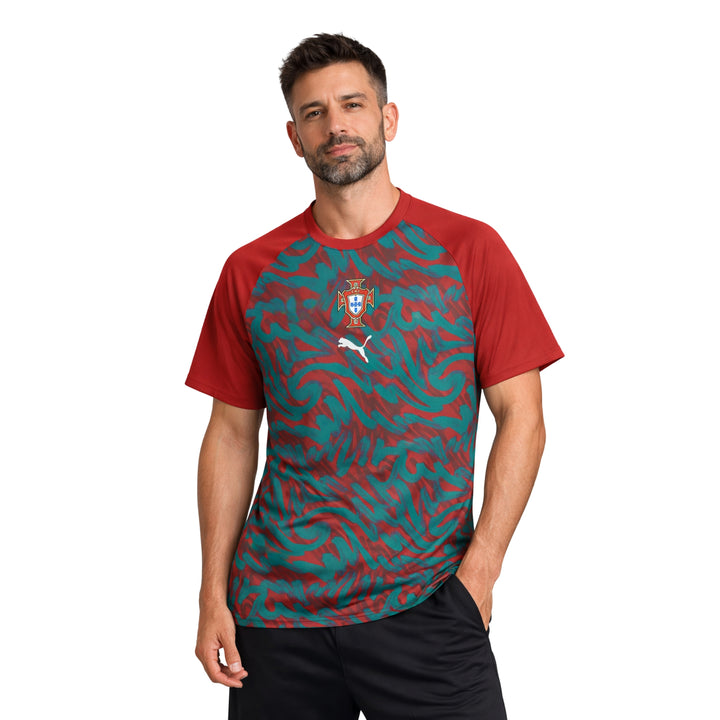 Portugal Avant-Match 26/27 - Coupe du Monde 2026 - Rouge et Vert