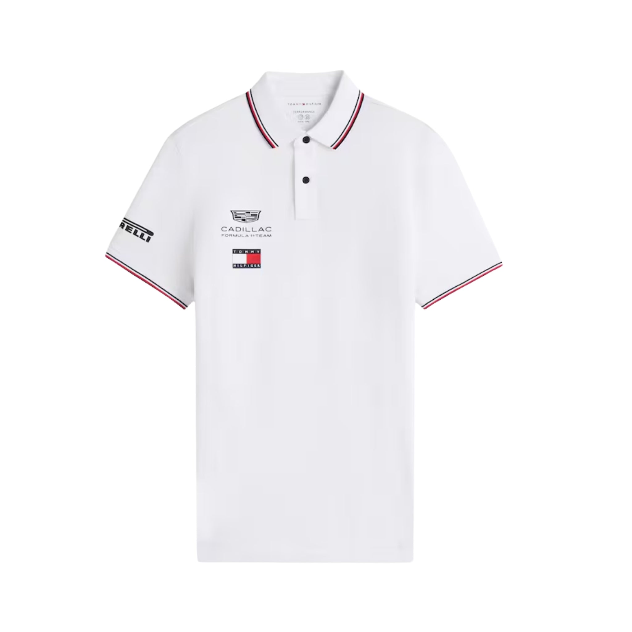 Polo Shirt Cadillac F1 2026 - Blanc