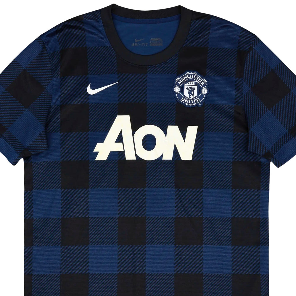Manchester United Troisième 13/14 - Bleu Marine et Noir
