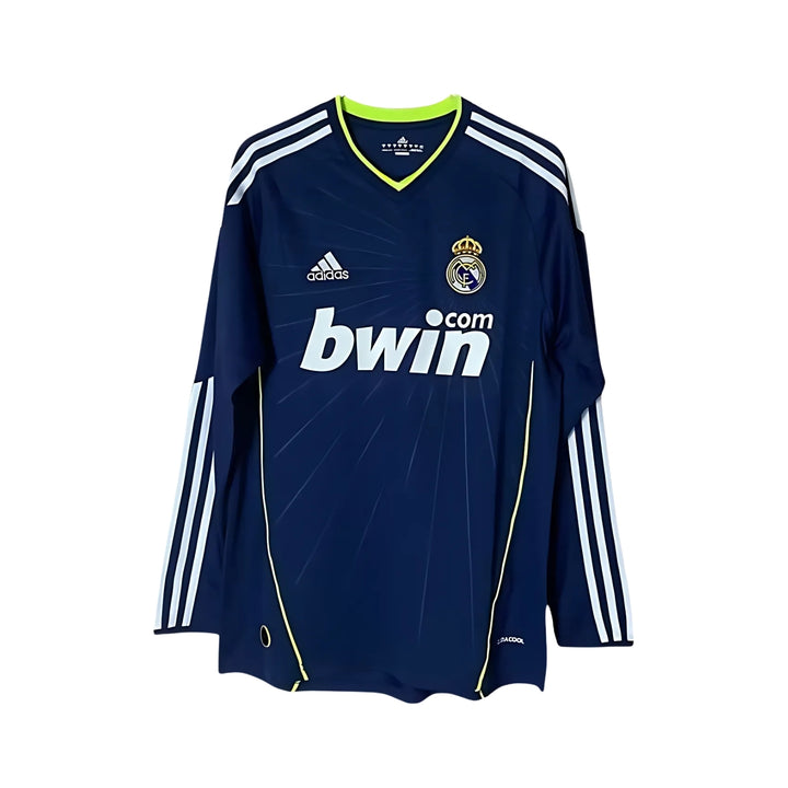 Real Madrid Extérieur 10/11 - Manches Longues - Bleu Marine
