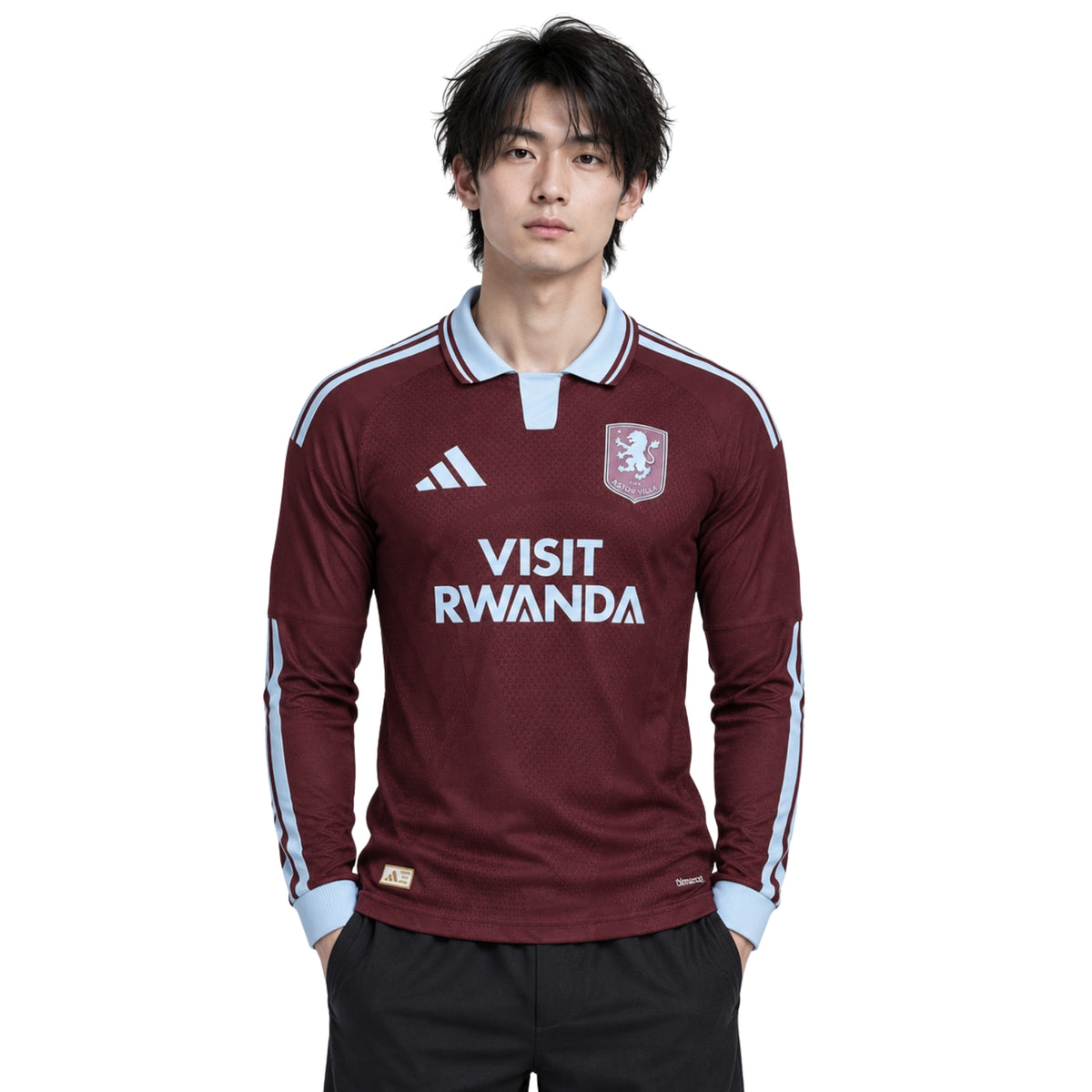 Aston Villa Domicile 26/27 - Version Joueur - Manches Longues