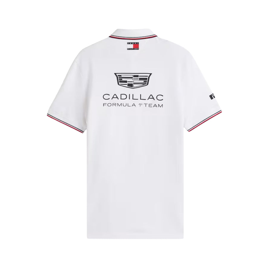 Polo Shirt Cadillac F1 2026 - Blanc