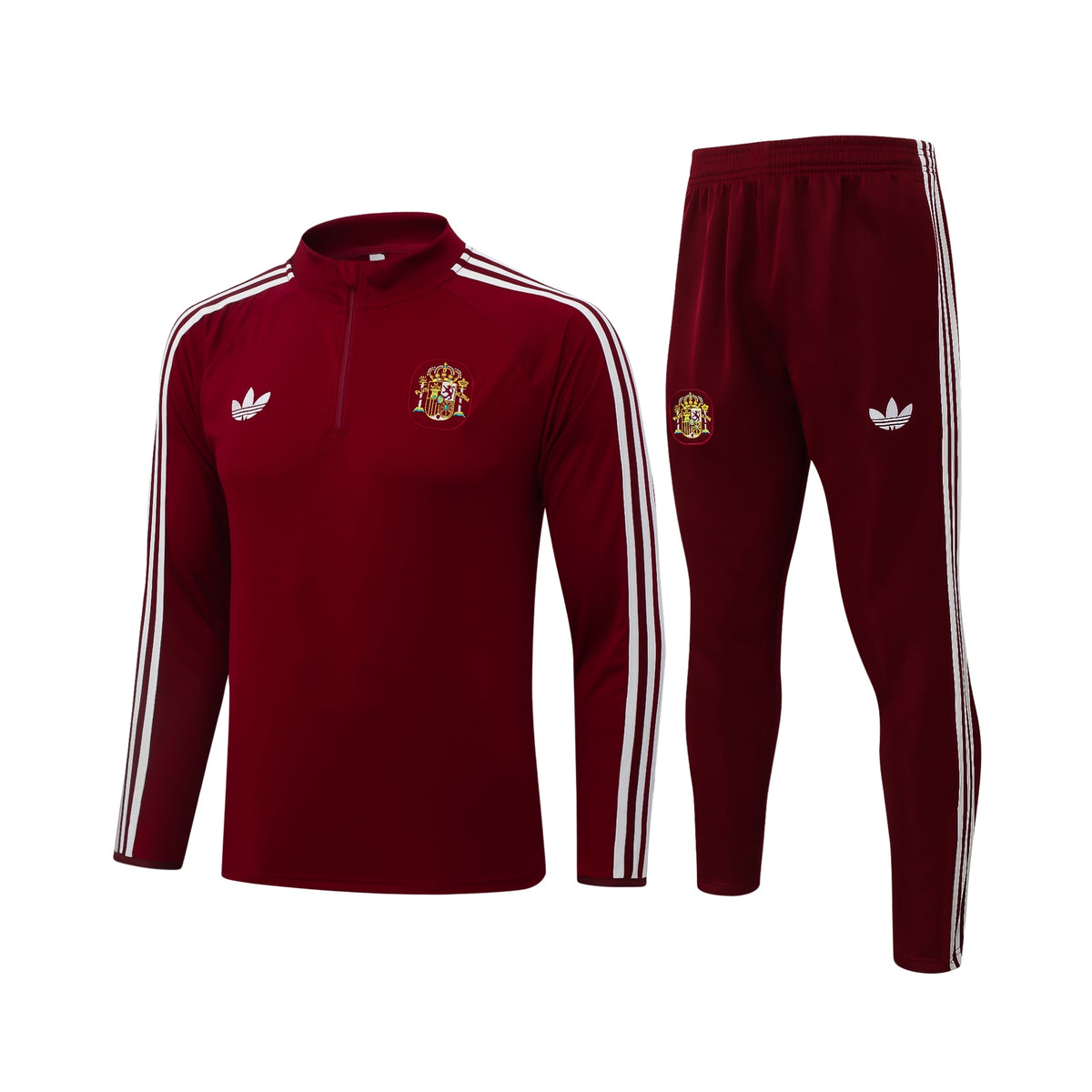 Espagne 26/27 - Survêtement - 1/2 Zip - Bordeaux