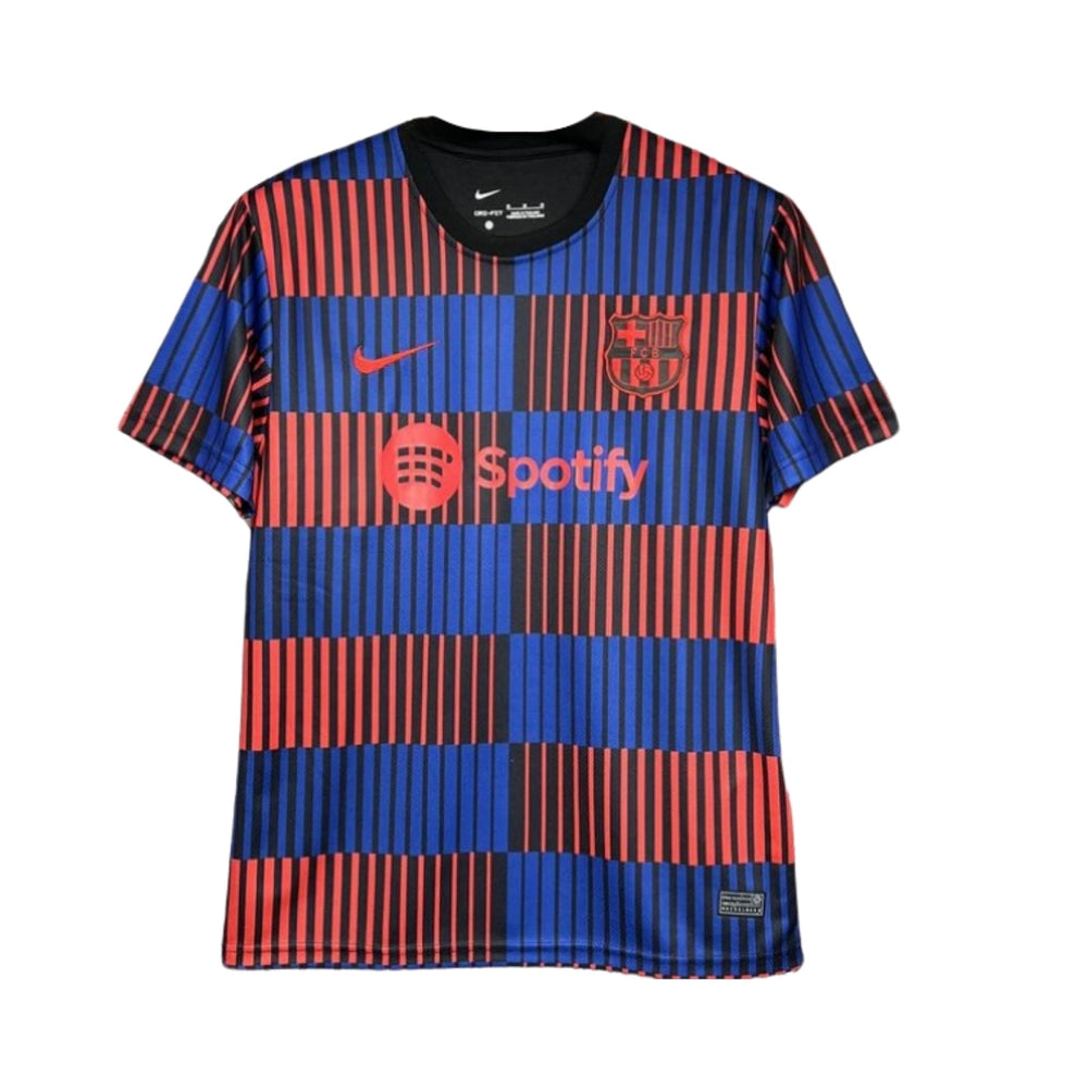 Barcelone Avant-Match 24/25 - Bleu et Rouge