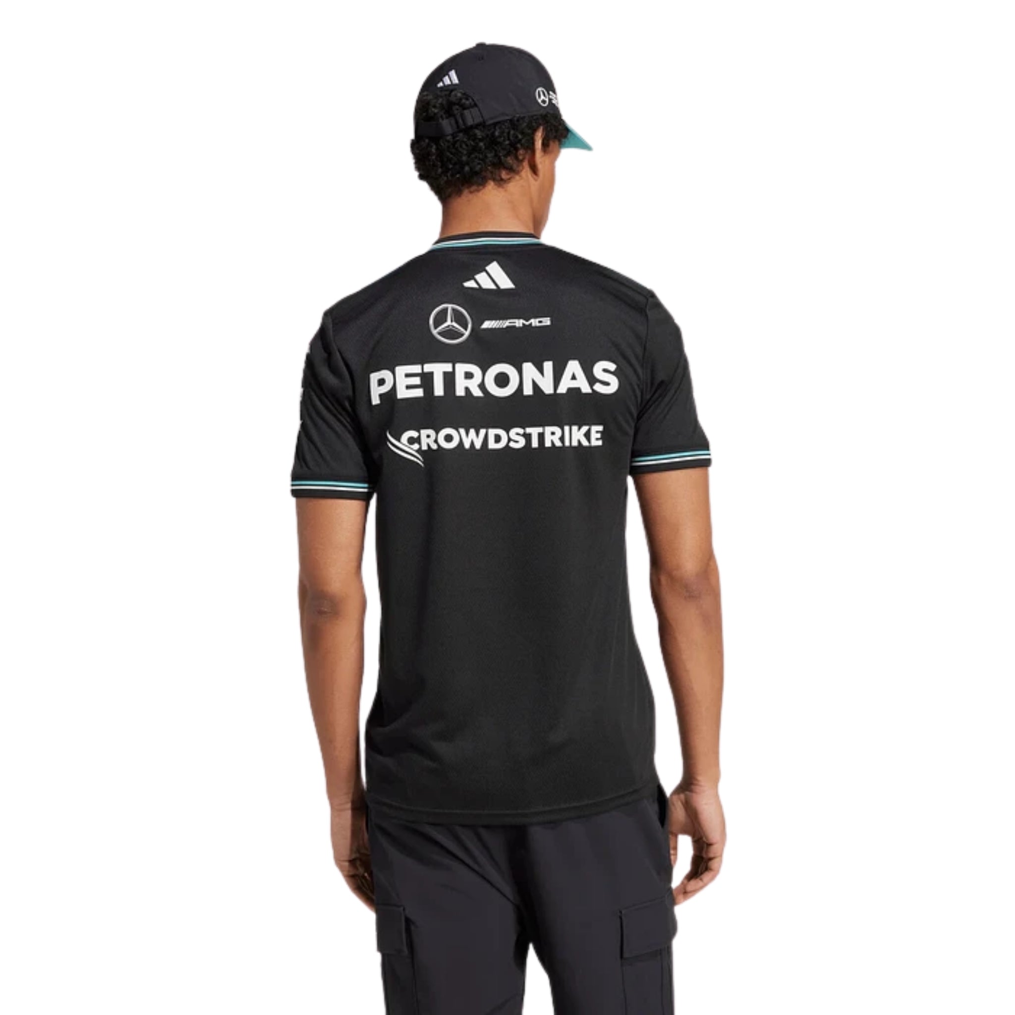 T-Shirt Mercedes AMG Petronas F1 2025 - Noir
