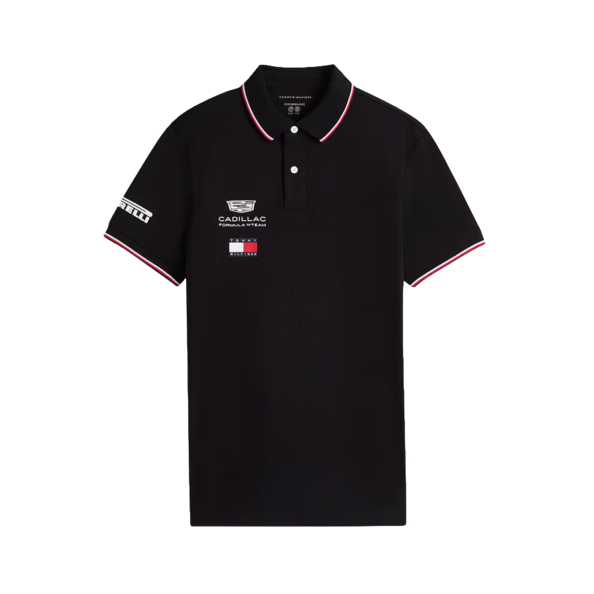 Polo Shirt Cadillac F1 2026 - Noir
