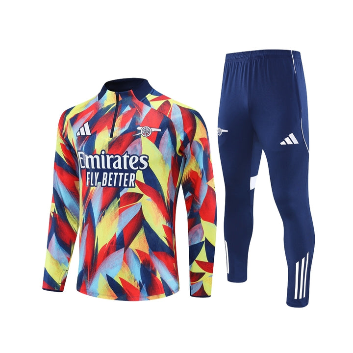 Arsenal 25/26 - Tracksuit - 1/2 Zip - Multicoloured and Navy Blue