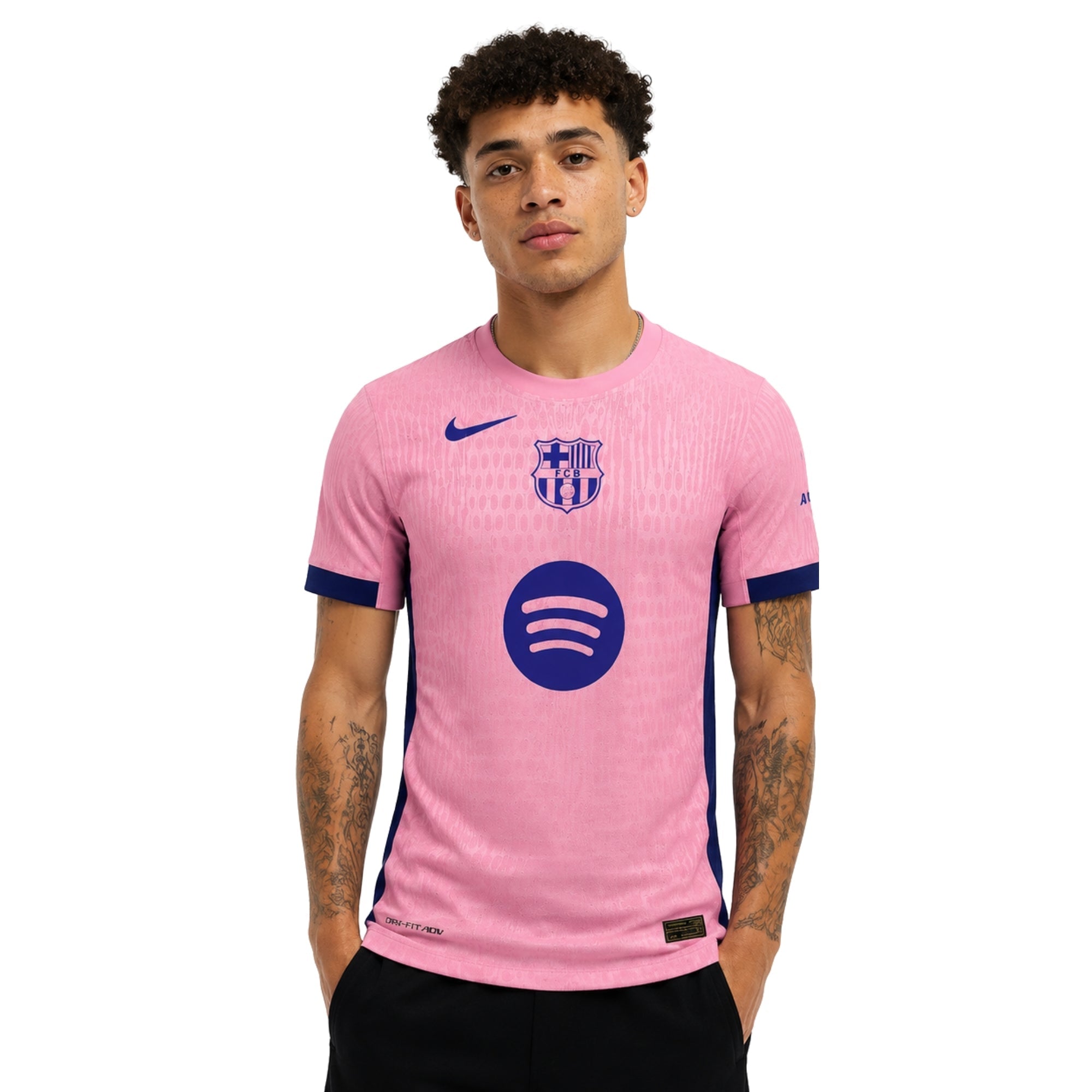 Barcelone Édition Spéciale 25/26 - Version Joueur - Rose et Bleu Marine