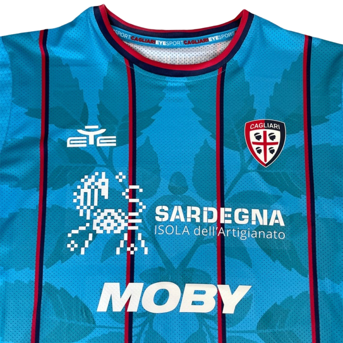 Cagliari Calcio Third 25/26 - Detail