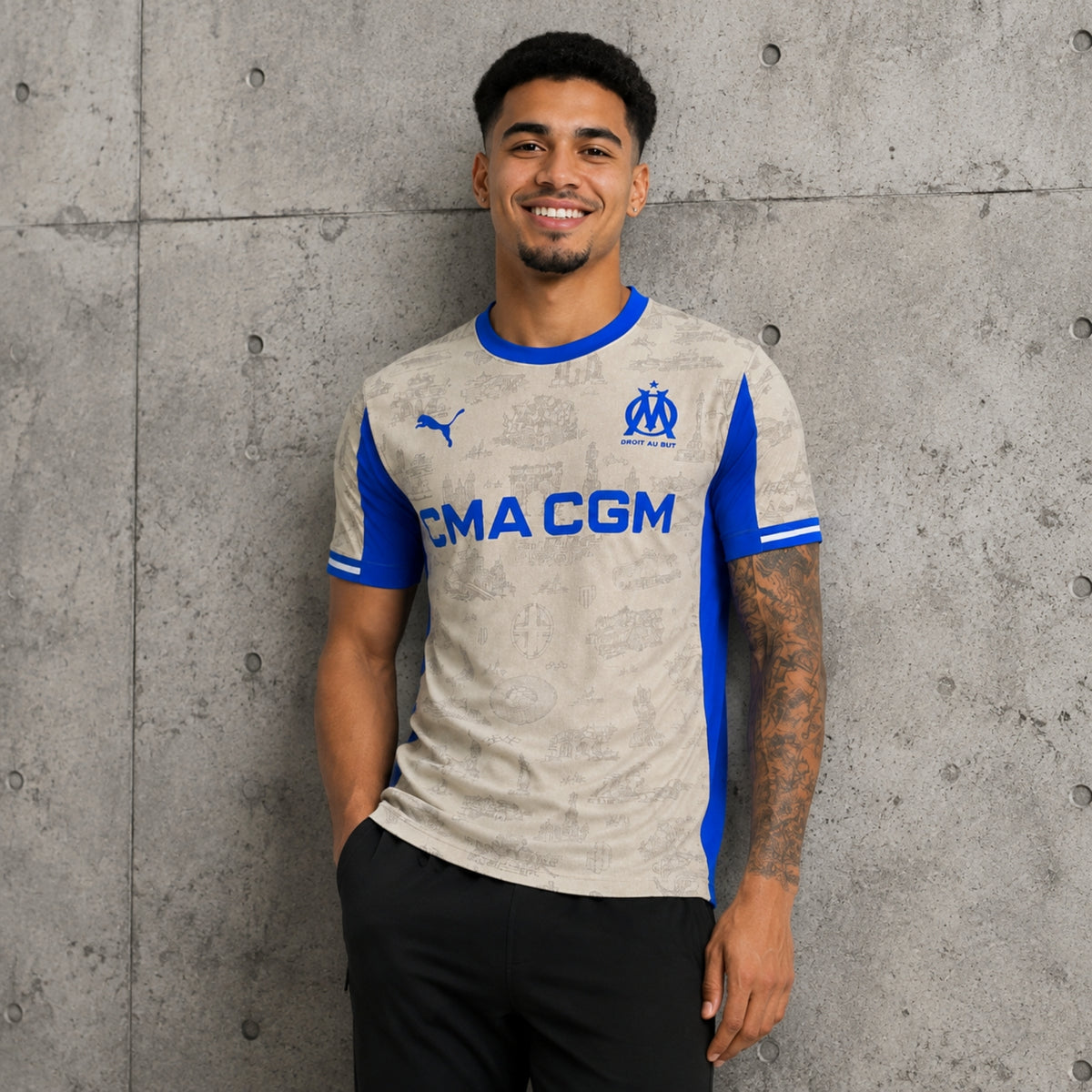 Olympique de Marseille Quatrième 25/26 - Version Joueur