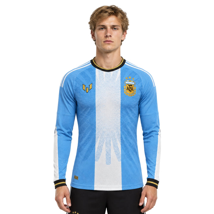 Argentine Édition Spéciale 26/27 - Coupe du Monde 2026 - Version Joueur - Manches Longues