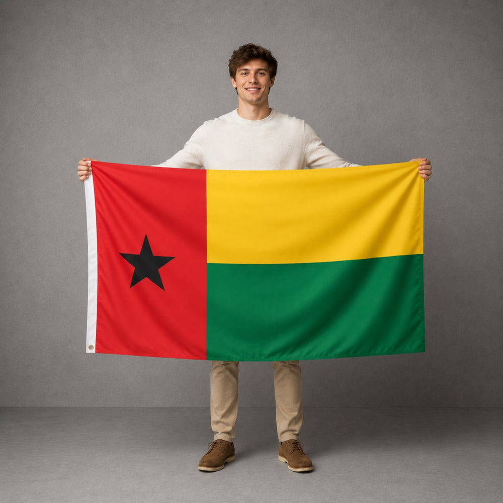 Bandera - Guinea-Bisáu