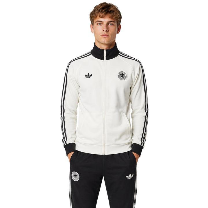 Allemagne 26/27 - Survêtement - Zip Complet - Blanc et Noir