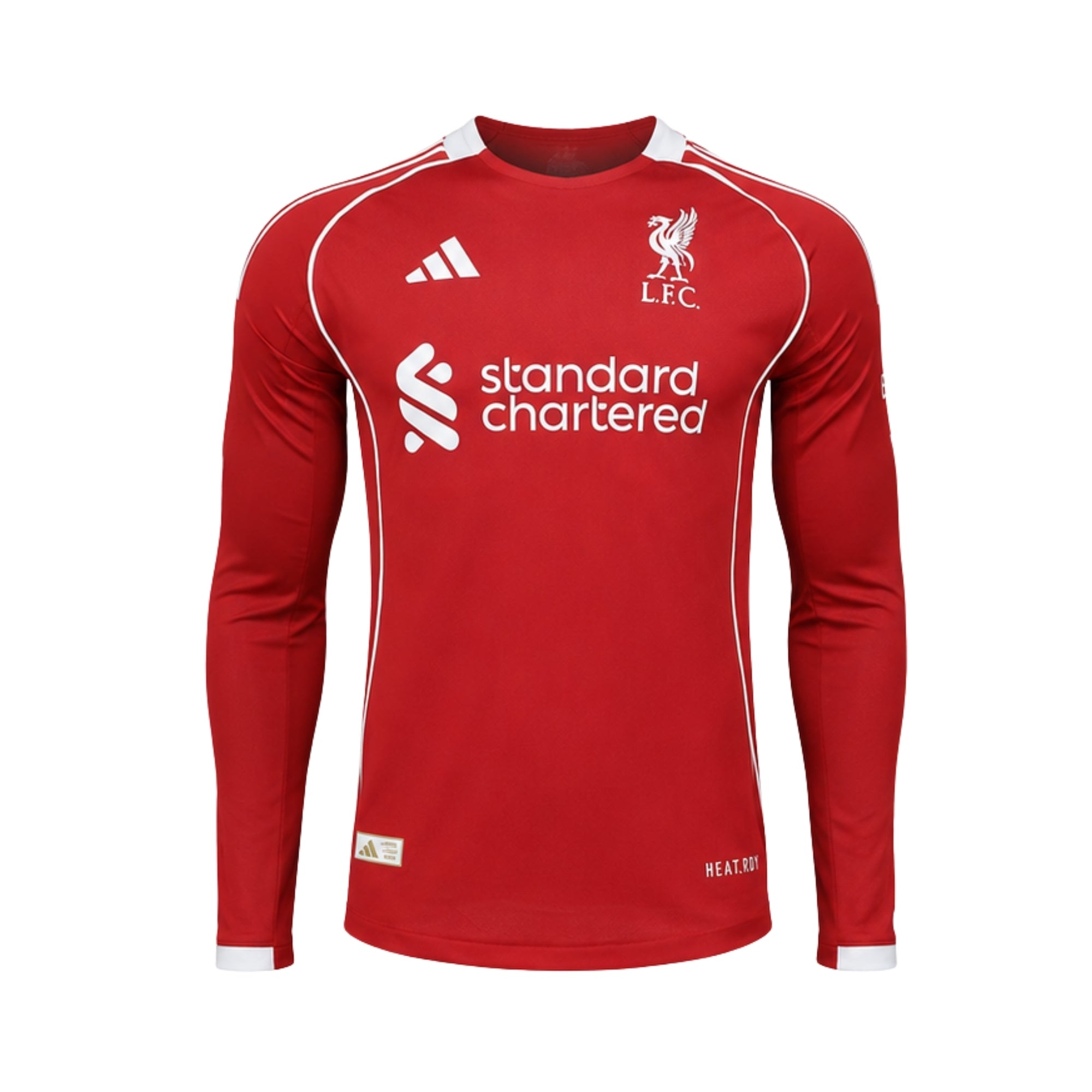 Liverpool Local 25/26 - Versión Jugador - Manga Larga