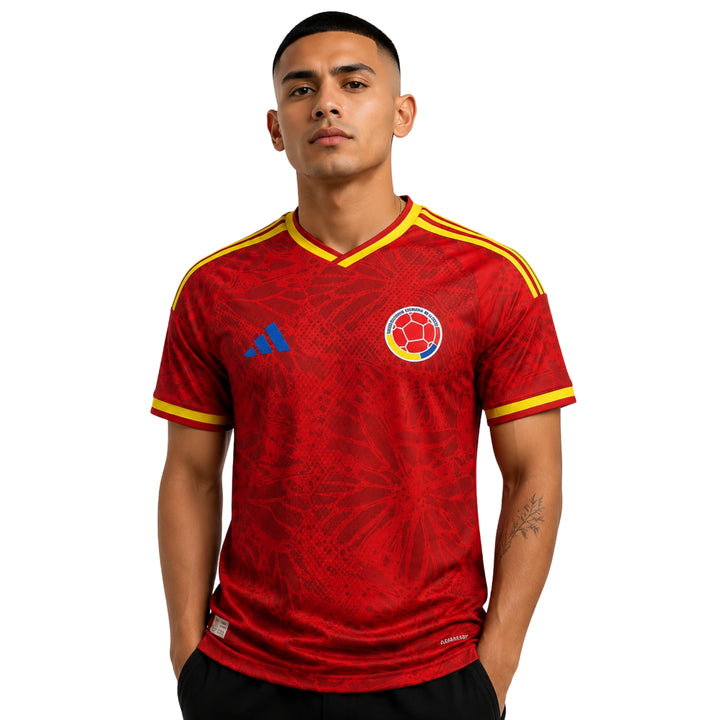 Colombie Extérieur 26/27 - Coupe du Monde 2026 - Version Joueur - Rouge
