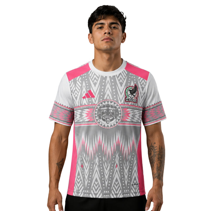 Mexique Édition Spéciale 26/27 - Coupe du Monde 2026 - Blanc et Rose