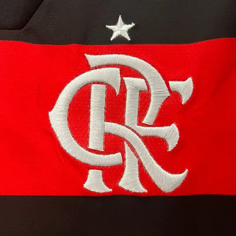 Flamengo Domicile 24/25 - Manches Longues - Vue latérale