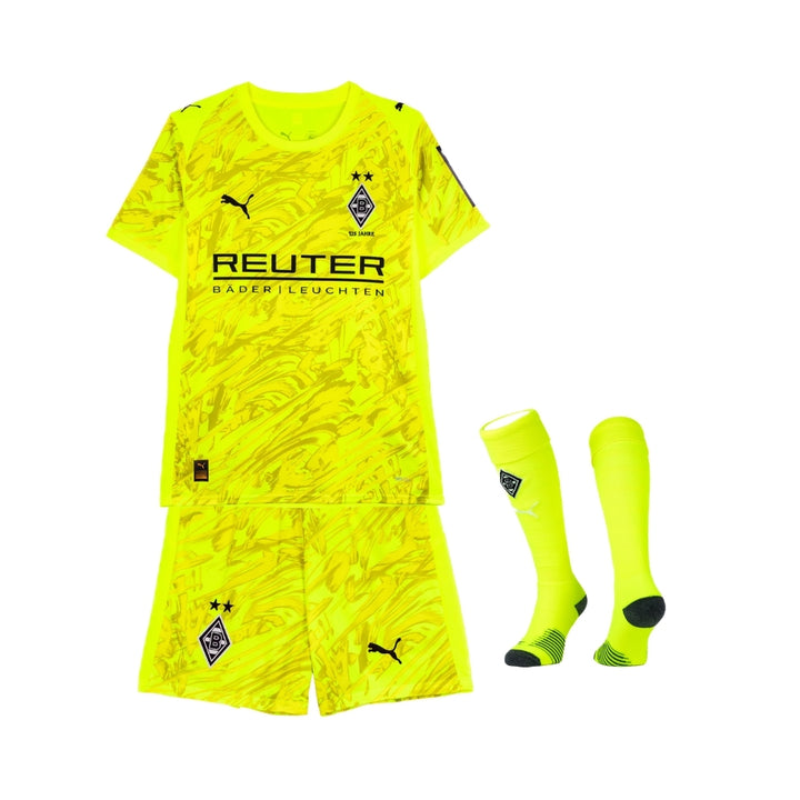 Kit - Borussia Mönchengladbach Gardiens de But 25/26 - Jaune Fluo