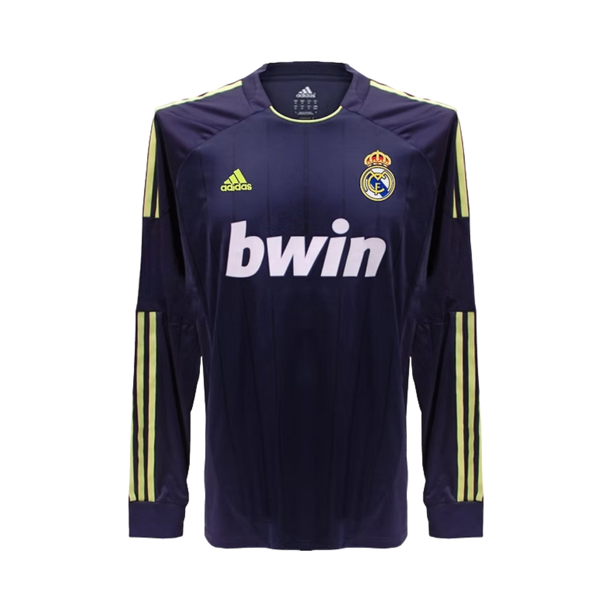 Real Madrid Extérieur 12/13 - Manches Longues - Vue de face
