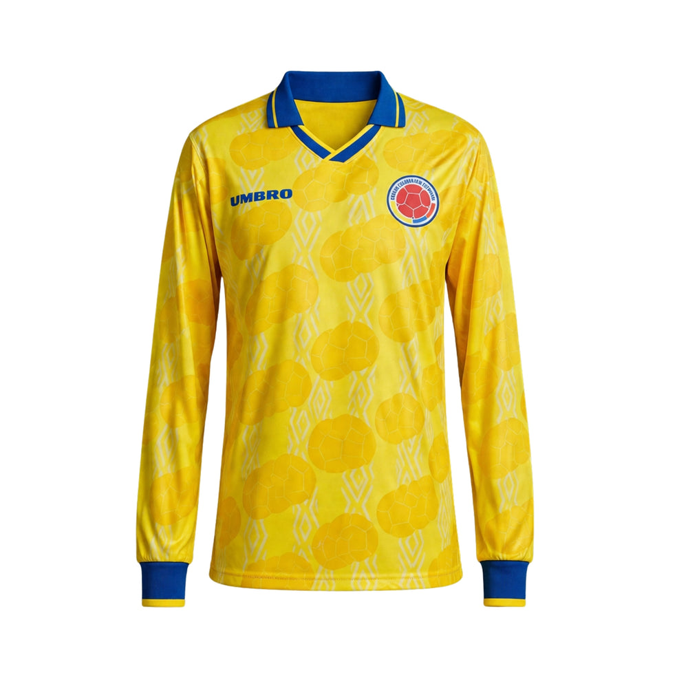 Colombia Home 94/95 - Long Sleeved