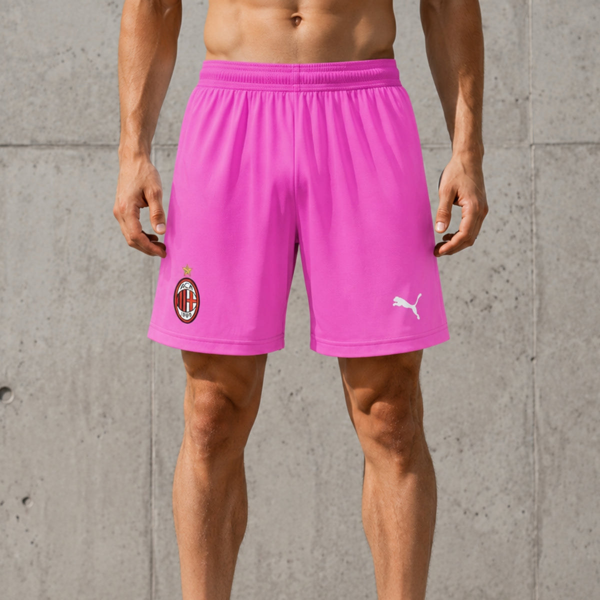 Short AC Milan Gardiens de But 26/27 - Rose
