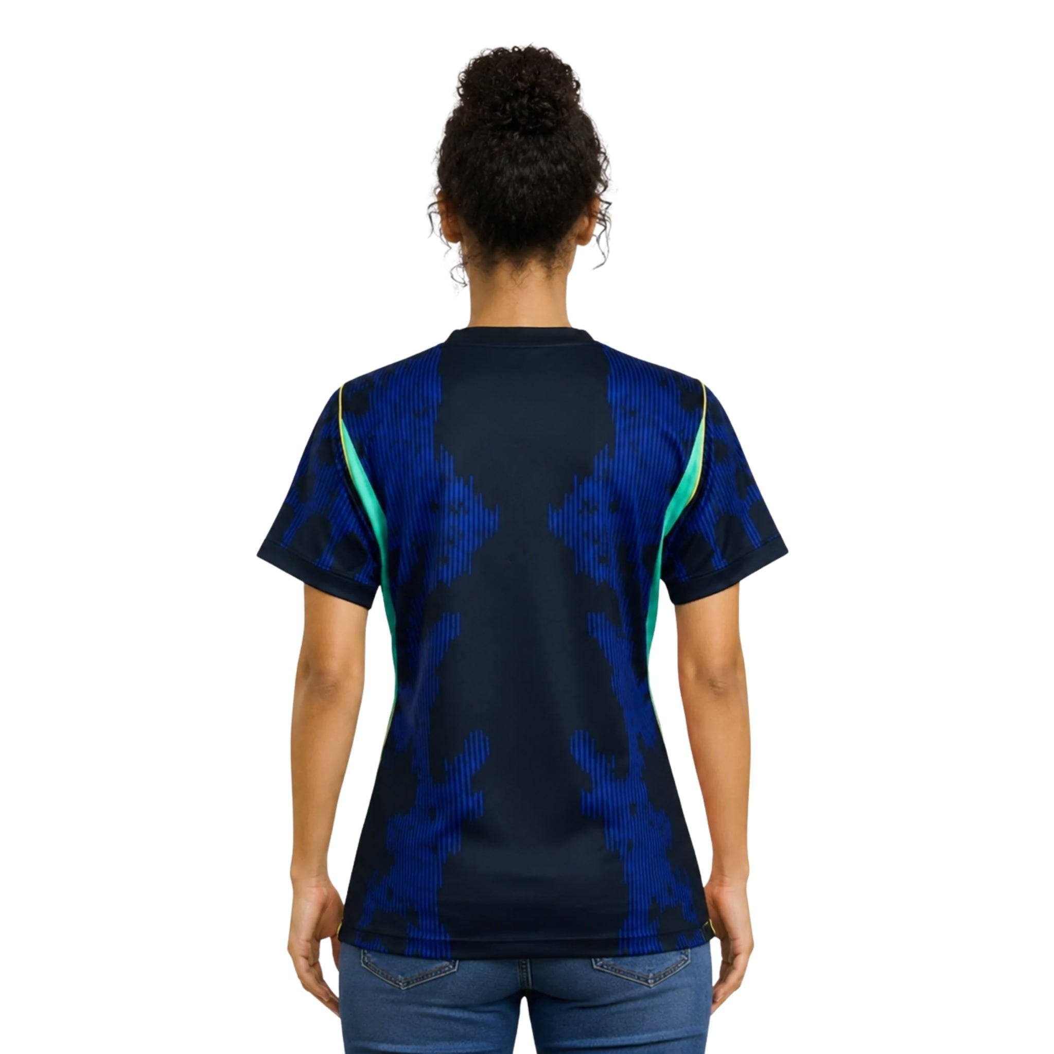 Maillot Brésil Extérieur 26/27 - Coupe du Monde 2026 - Version Féminine, à plat avant