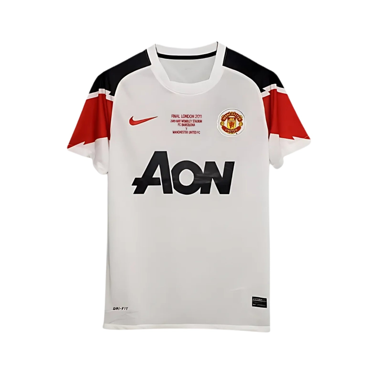 Manchester United Extérieur 10/11 CL Finale - Vue de face