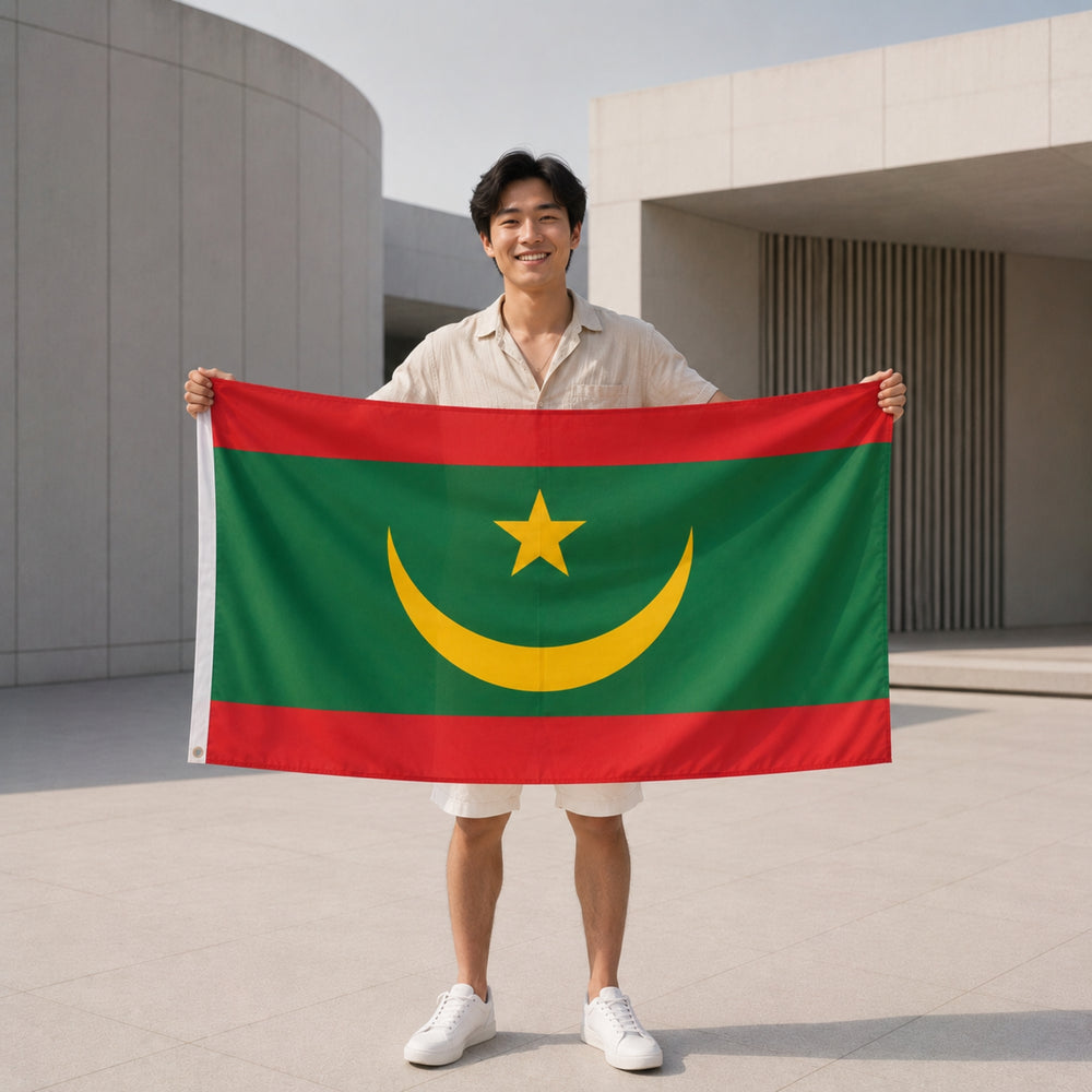 Bandera - Mauritania