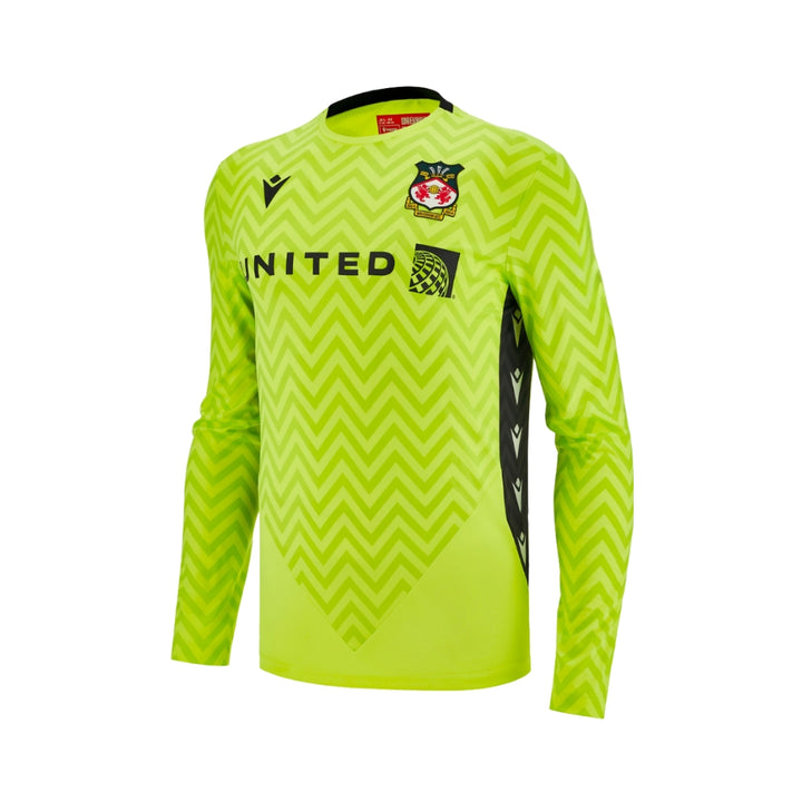 Wrexham Goalkeepers 25/26 - Long Sleeve - Neon Yellow