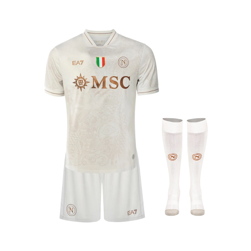 Kit Infantil Napoli Visitante 25/26