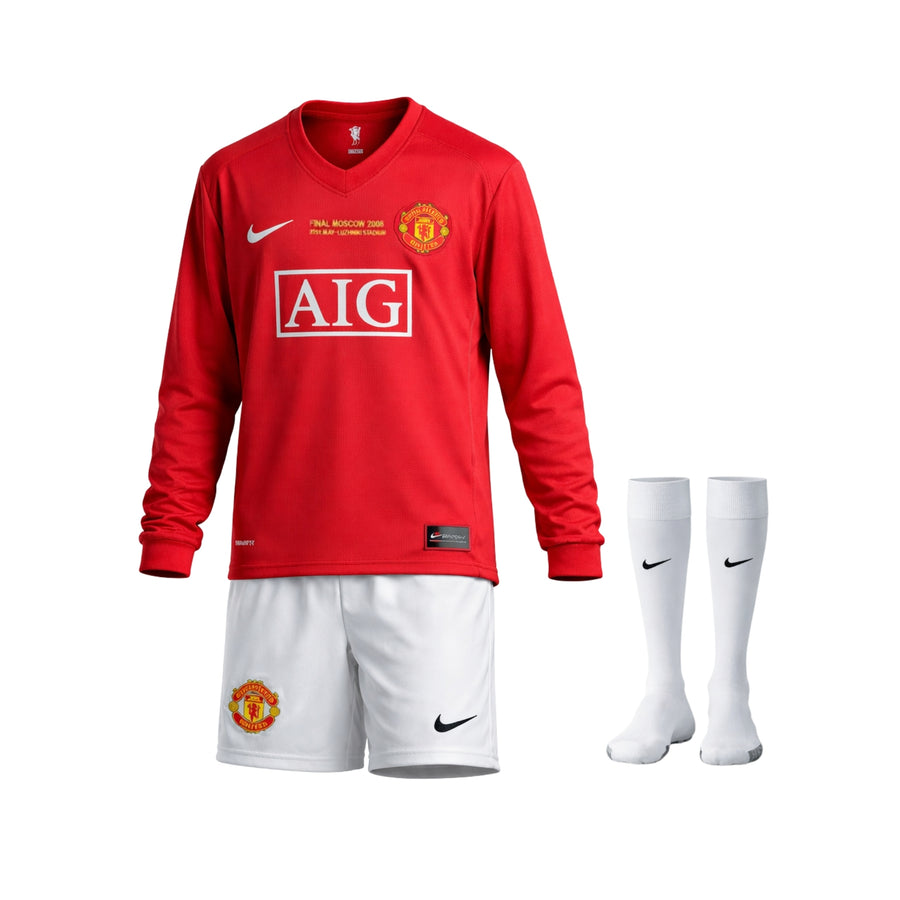 Kit - Manchester United Domicile 07/08 - Manches Longues - Finale de la Ligue des Champions
