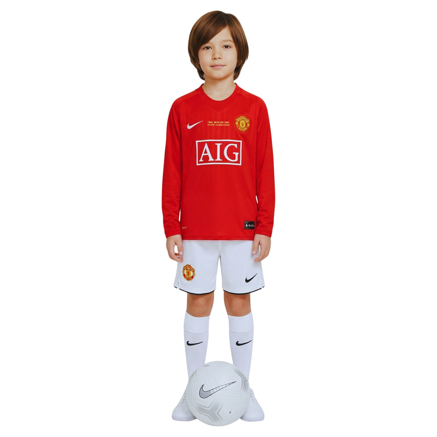 Kit - Manchester United Domicile 07/08 - Manches Longues - Finale de la Ligue des Champions