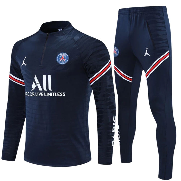 PSG - Survêtement - 1/2 Zip - Bleu Marine
