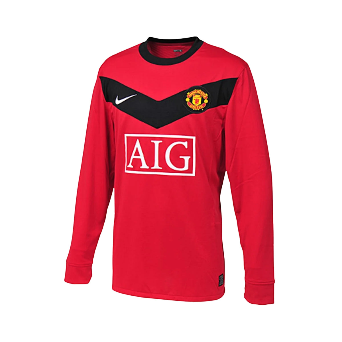 Manchester United Domicile 09/10 - Manches Longues - Vue de face