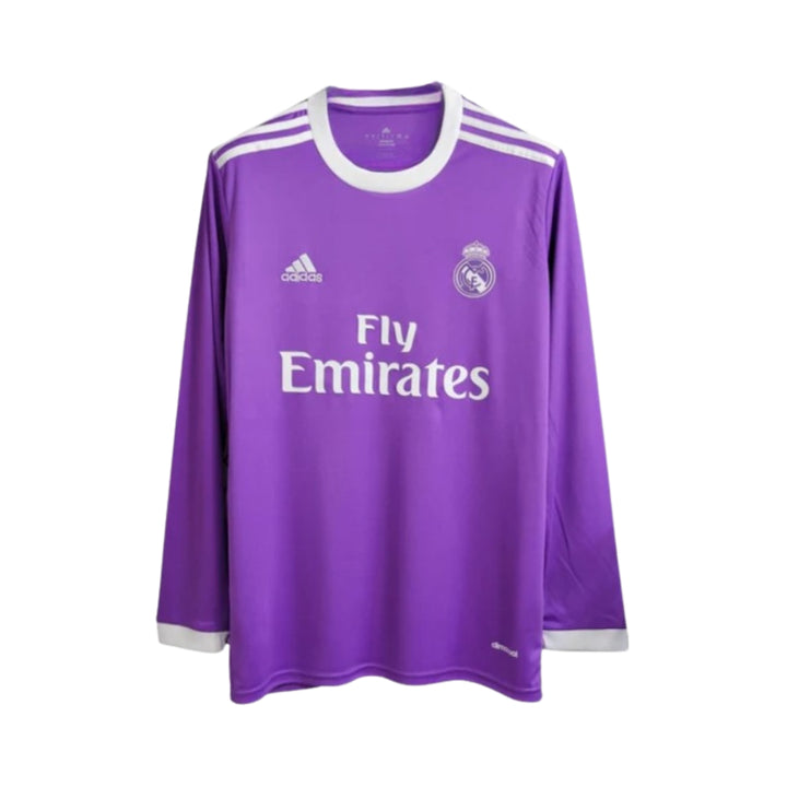 Real Madrid Extérieur 16/17 - Manches Longues