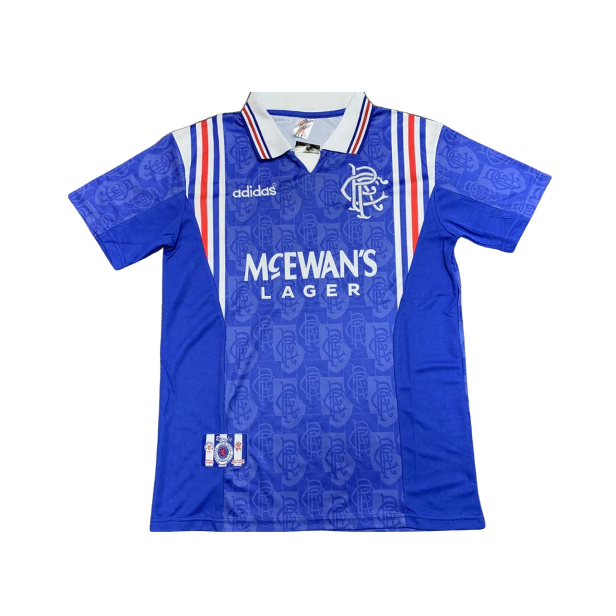 Rangers Domicile 96/97 - Vue de face