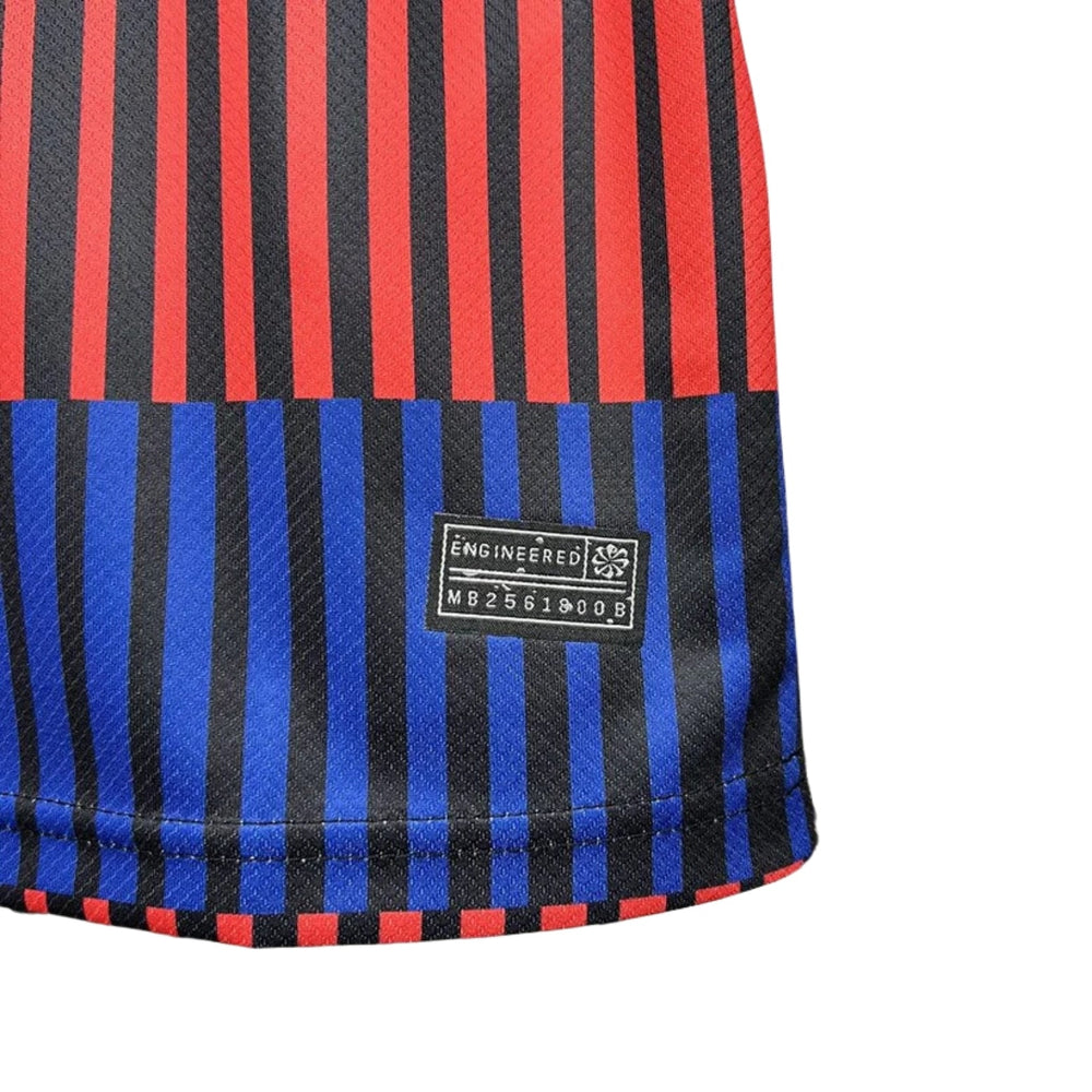 Barcelone Avant-Match 24/25 - Bleu et Rouge
