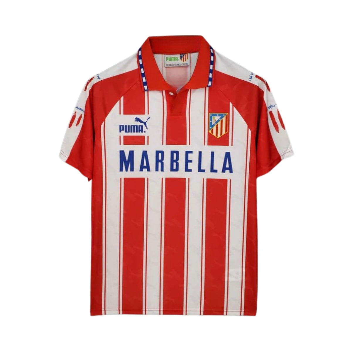 Atlético de Madrid Domicile 94/95 - Vue de face