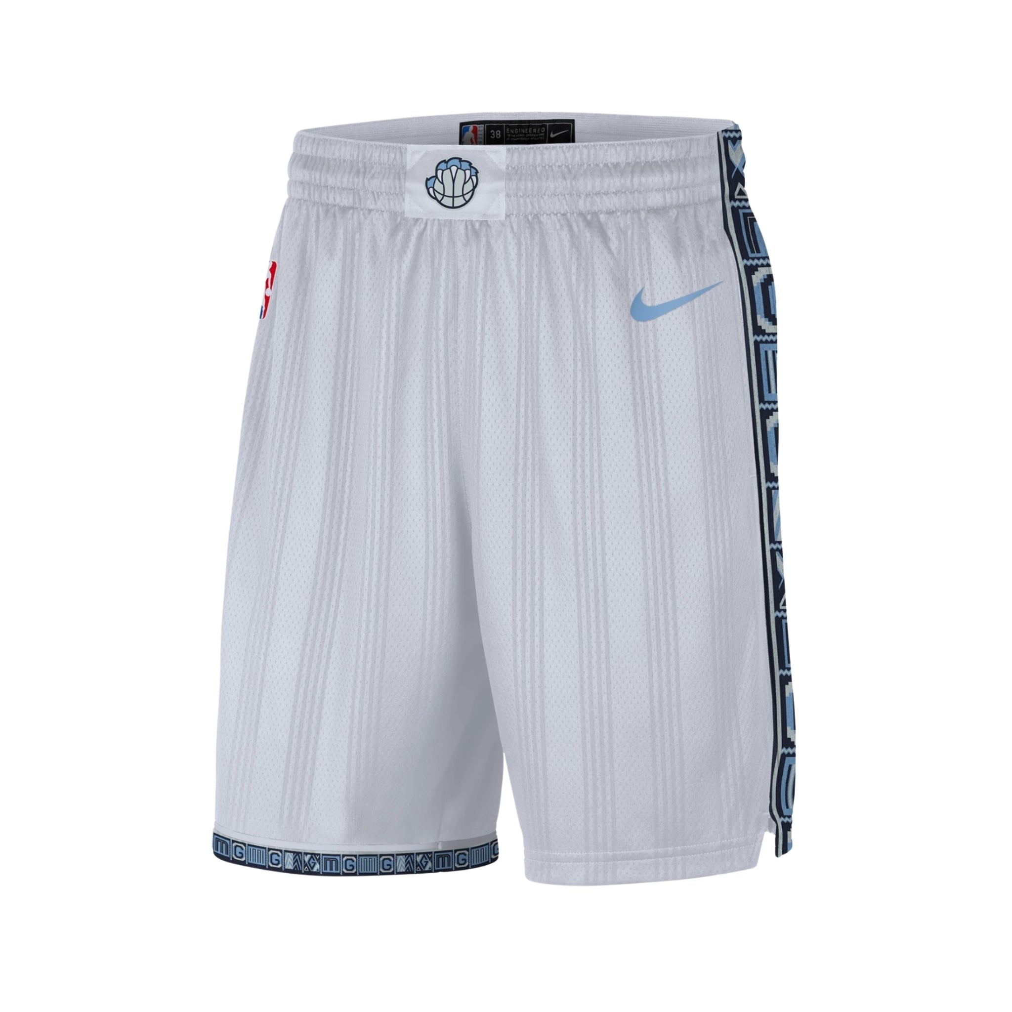 Memphis Grizzlies City Edition 25/26 - Vue rapprochée