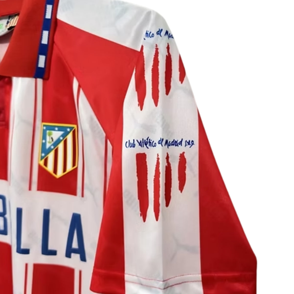 Atlético de Madrid Domicile 94/95 - Détail