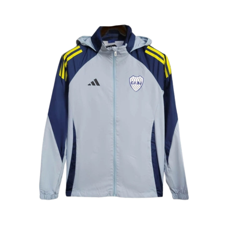 Coupe-Vent - Boca Juniors 25/26 - Gris et Bleu Marine