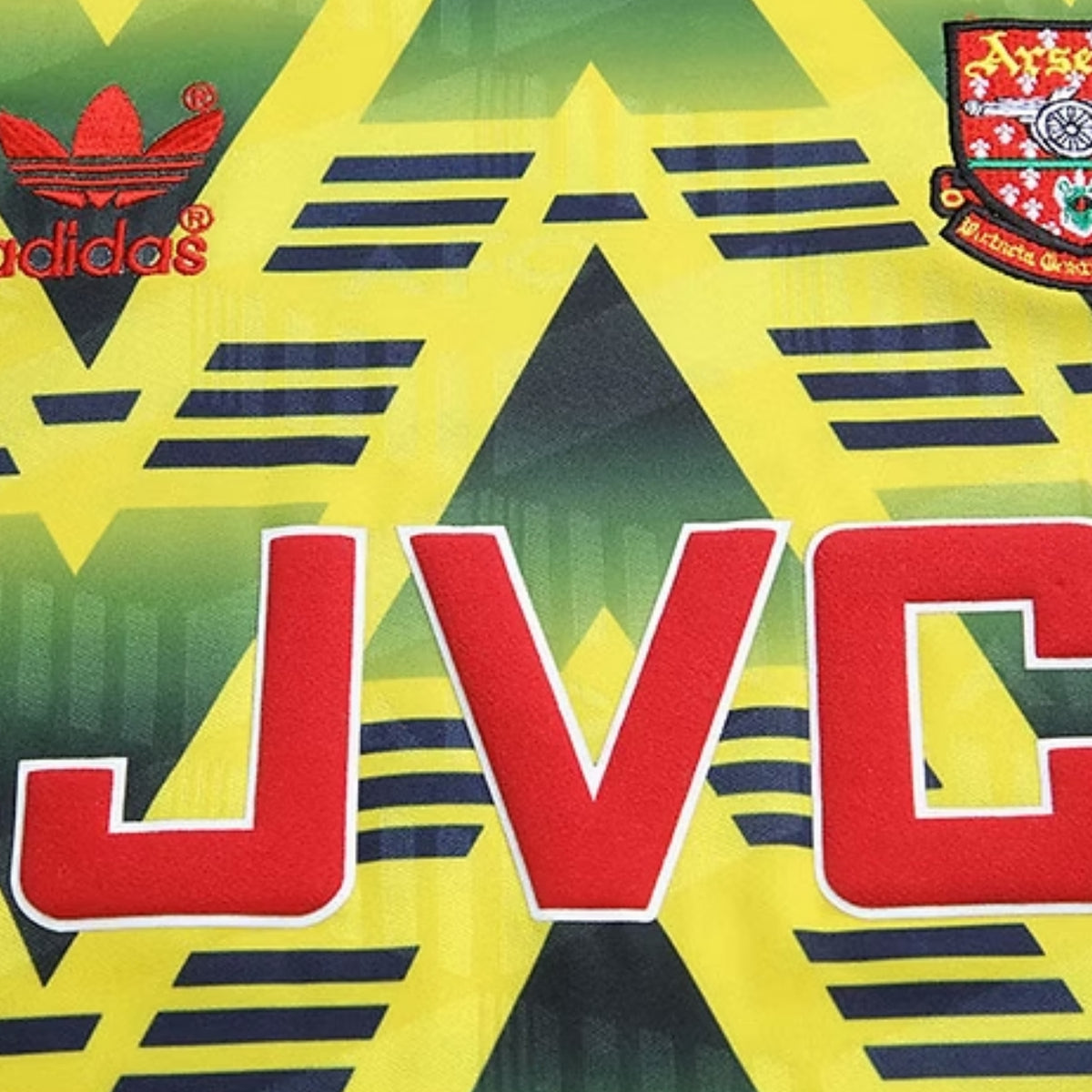 Arsenal Away 91/92 - Close-up