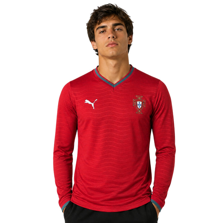 Portugal Domicile 26/27 - Coupe du Monde 2026 - Manches Longues - Version Joueur