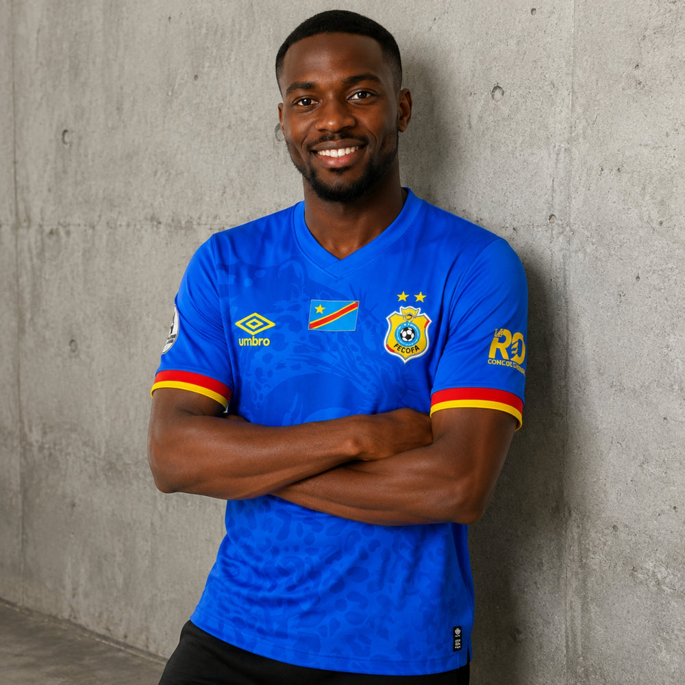 Congo Domicile 26/27 - Coupe du Monde 2026 - Bleu