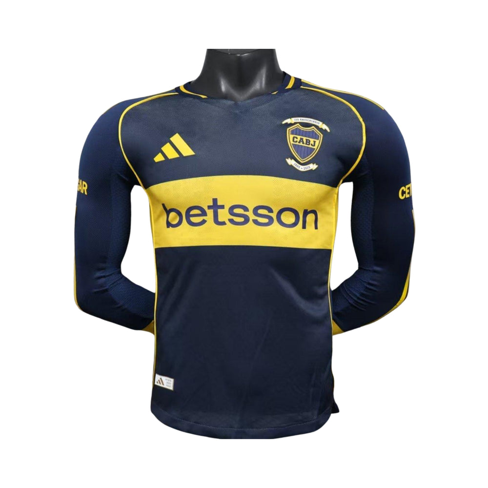 Boca Juniors Local 25/26 - Manga Larga - Versión Jugador