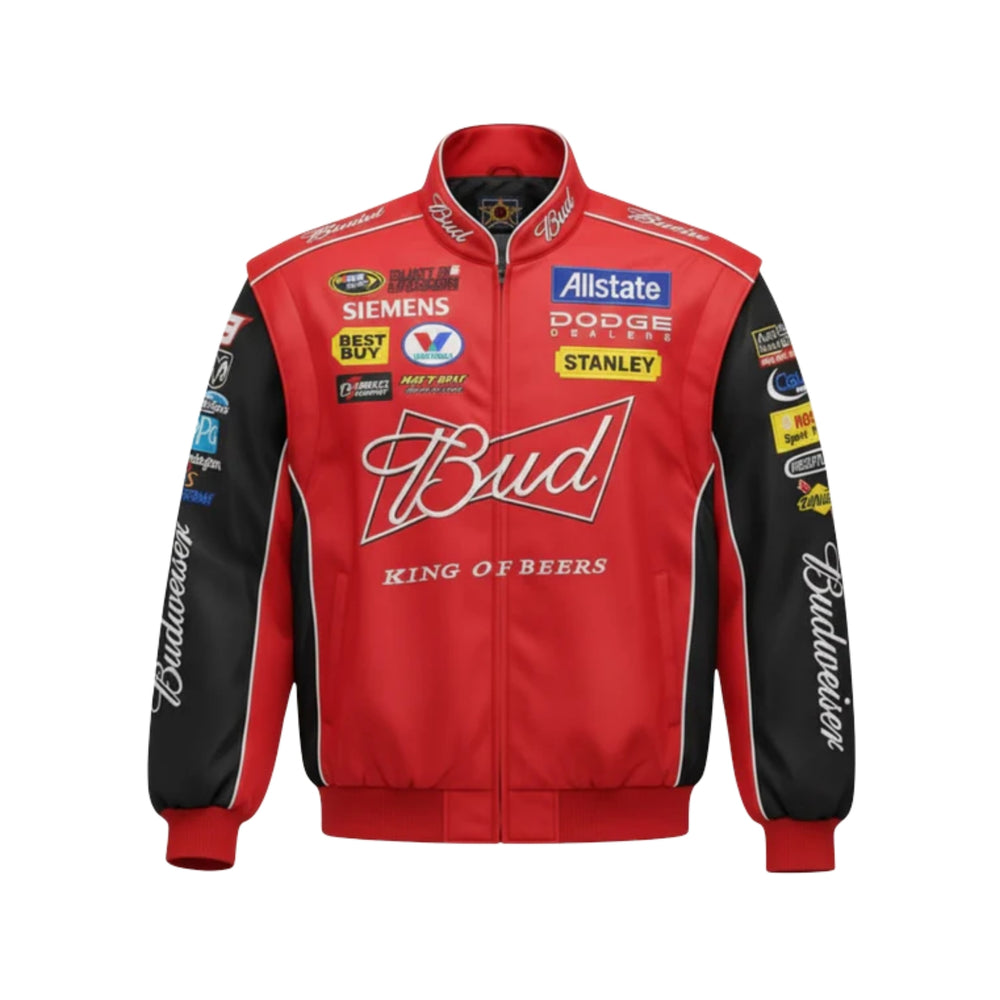 Chaqueta Retro Budweiser Nascar