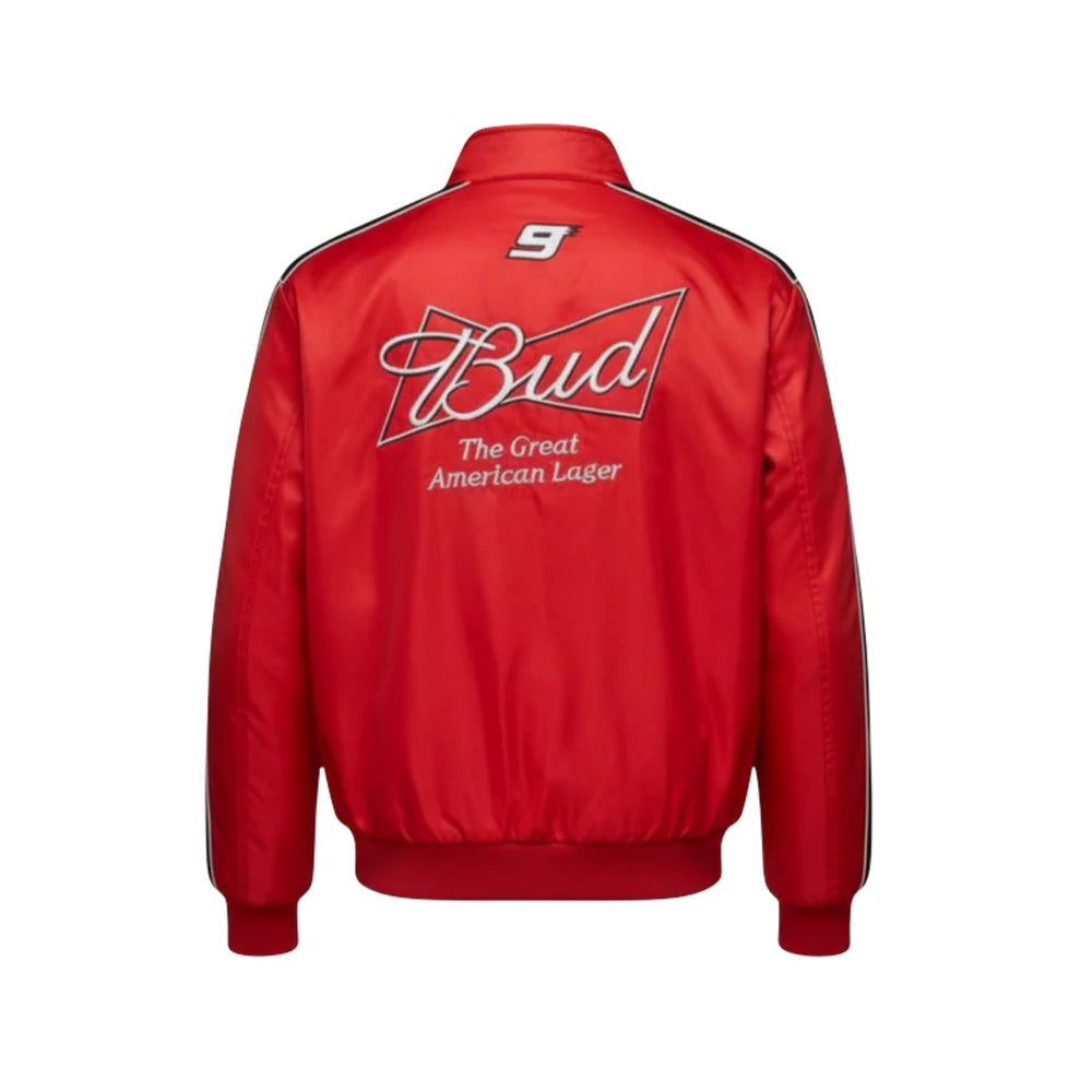 Chaqueta Retro Budweiser Nascar