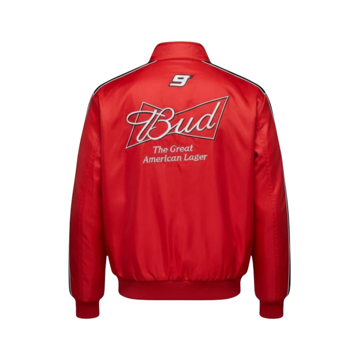 Veste Retro Budweiser Nascar - Rouge