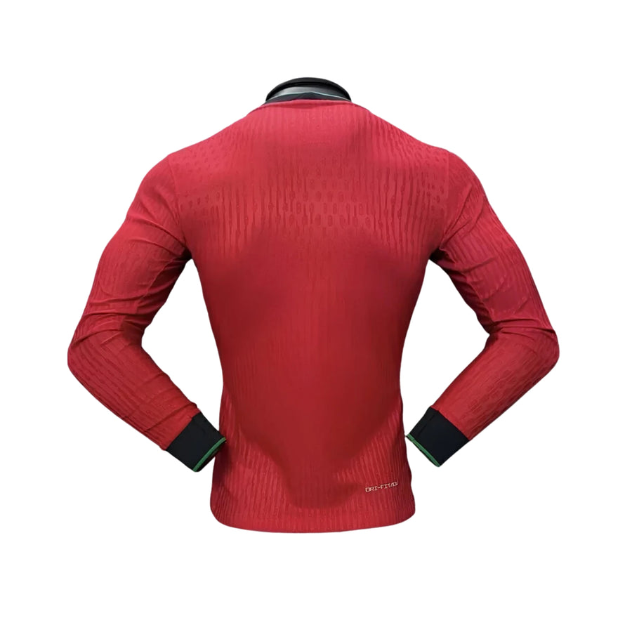 Portugal Domicile 24/25 - Manches Longues - Version Joueur